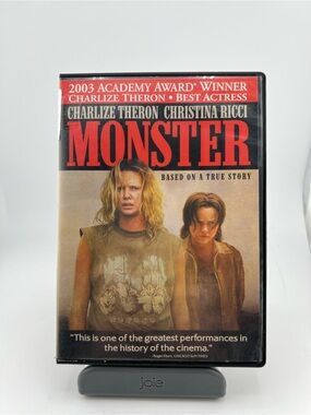 📀Monster DVD Featuring Charlize Theron - Red & Black Cover